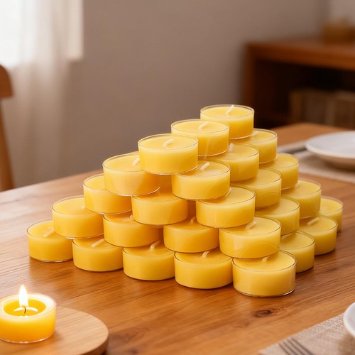 Pcs beeswax tealight - 20,