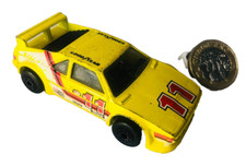 Toy Car Yellow BMW Sports Car Matchbox Vintage nfb