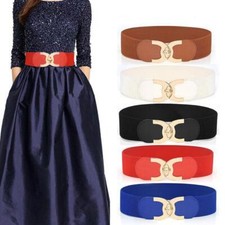 Women Ladies Wide Fashion Belt
