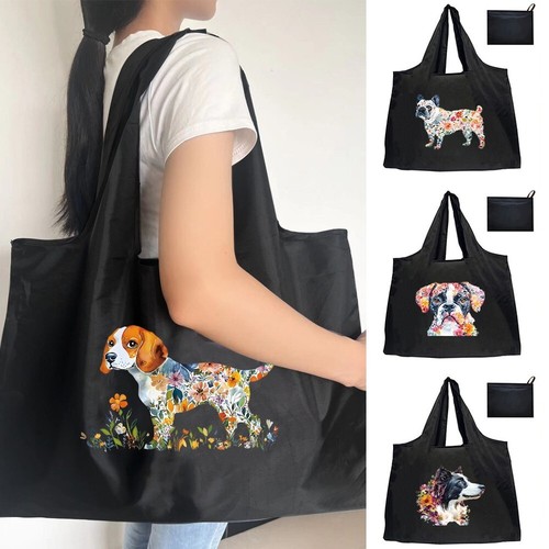 Printed dog reusable cartoon - printed,