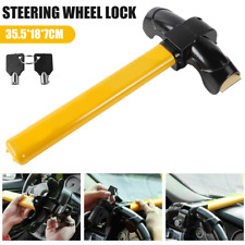 Universal Heavy Duty Anti Theft Steering Wheel Lock Rotary Security Safe Van Car