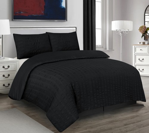 Seersucker duvet cover - duvet,