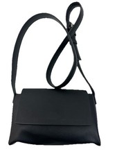 MANGO CROSSBODY BAG WITH FLAP BLACK