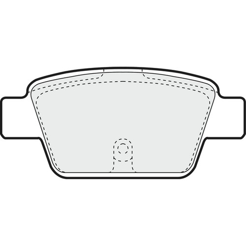 Brake pads set - for, fiat