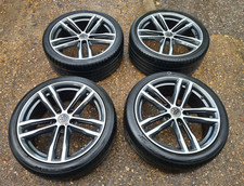 BMW 3 SERIES E92 E93 2010 19" INCH 704M STYLE ALLOY WHEELS STAGGERED #3C