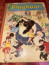 Vintage playhour annual 1958 - vintage,