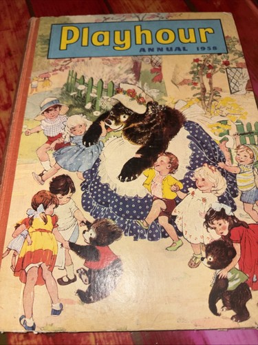 Vintage playhour annual 1958 - playhour,