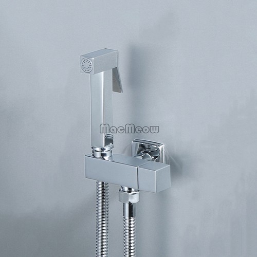 Brass handheld bidet shower - brass,