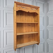 Vintage Pine Wall Shelf –