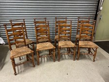 Eight Lancashire Ladder Back