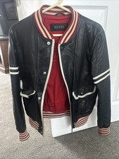 Gucci Varsity Leather Jacket 