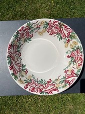 Emma Bridgewater Red Stargazer Lily Large Dish