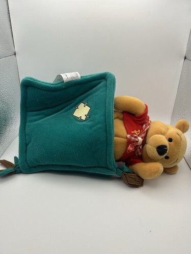 Camping winnie plush - winnie, disney