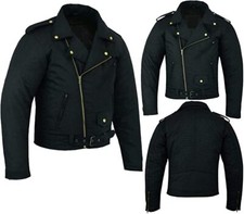 Warrior Motorcycle Black Waxed