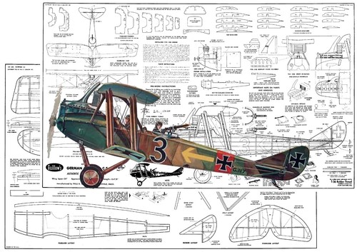 Guillows model airplane plans - model,