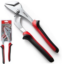 Dekton 250mm 10" Plumbers Soft Grip Waterpump Pipe Wrench Pliers Grips Pump