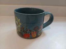 NATIONAL GALLERY WHITE STUFF FLORAL MUG VGC