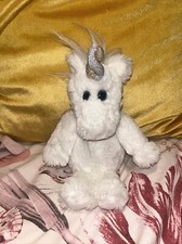 TY Agnus White Unicorn Plush