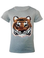 Girls Tiger T-Shirt Stallion