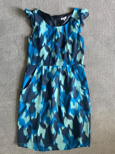 Untold blue pattern dress - untold,