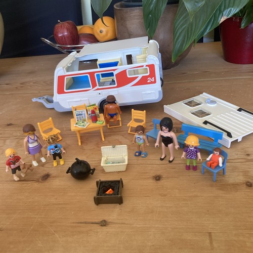 Playmobil caravan holiday set - playmobil,