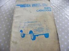 Land Rover Series 111, 88 ,109, 109V8  Parts catalogue