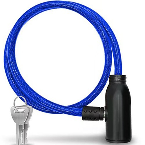 Bike lock cable with keys - bike,