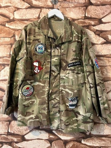 Army camouflage jacket with