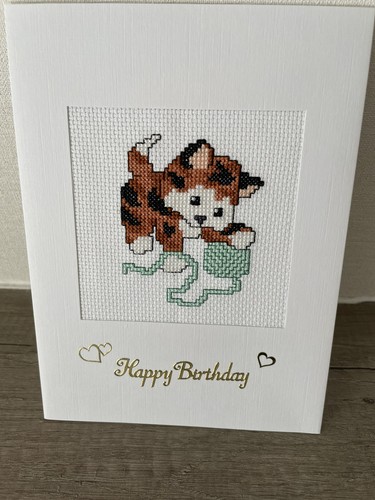 Completed large cross stitch - completed,