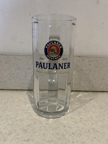 Paulaner beer glass pint - paulaner,