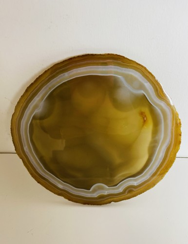 Agate slice polished natural - agate,