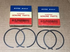 Kawasaki A1 250cc A1-SS Samurai NOS OEM Piston Ring Set x2 (0.5mm O/S) 13025-009