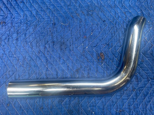 Chrome exhaust downpipe heat - exhaust,