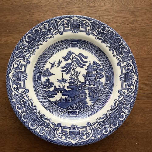 Old willow english ironstone - english,