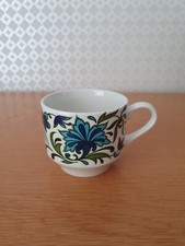 VINTAGE MIDWINTER 1960S SPANISH GARDEN PATTERN CHINA TEA CUP JESSIE TAIT