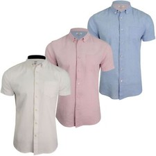 Xact Mens Plain Linen Cotton