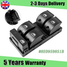 FOR AUDI A4 B6 B7 DRIVER SIDE ELECTRIC POWER 8E0959851B WINDOW CONTROL SWITCH UK