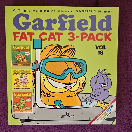 Garfield fat cat - 3-pack, by