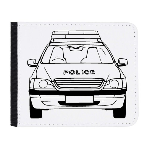Police car front - car, front'