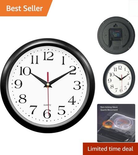 Modern inch black - modern, clock