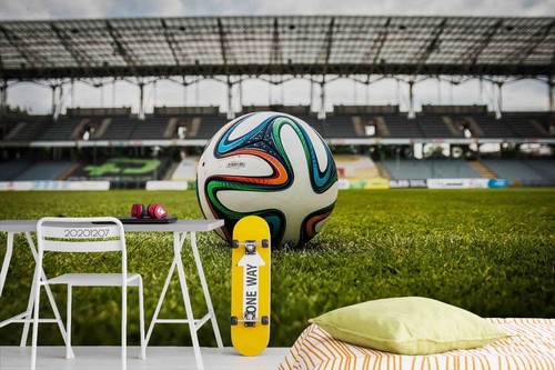 Football field - 3d,