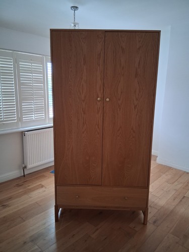 Habitat oak door wardrobe - 2,