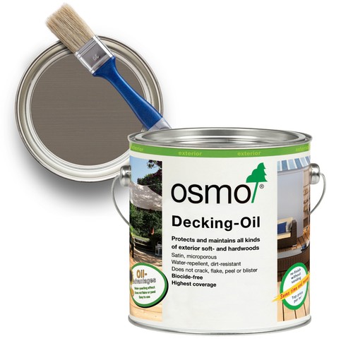 Osmo decking oil grey 019 - oil,