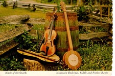 Vintage Postcard- Music of the