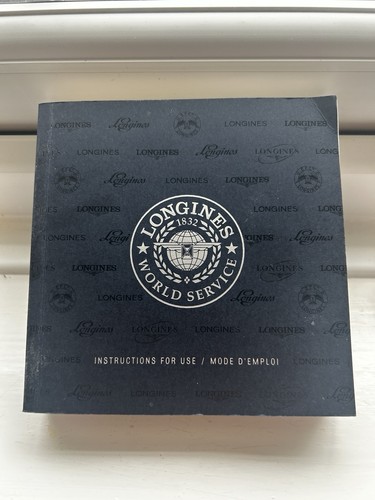 Longines world service book - longines,