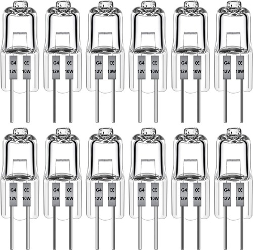 Pack halogen bulbs 10w - 12,