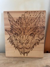Wooden Picture Dragon