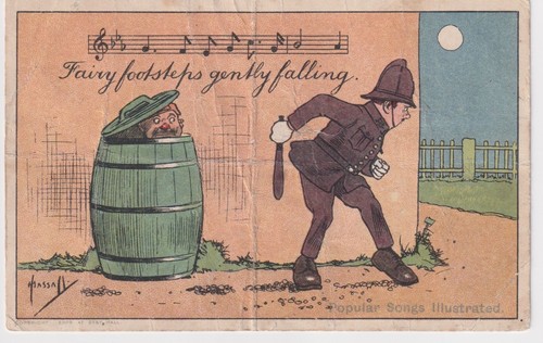 Antique john hassall comic - antique,