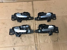 FORD MONDEO MK4 TITANIUM SPORT SILVER INSIDE DOOR HANDLES X4