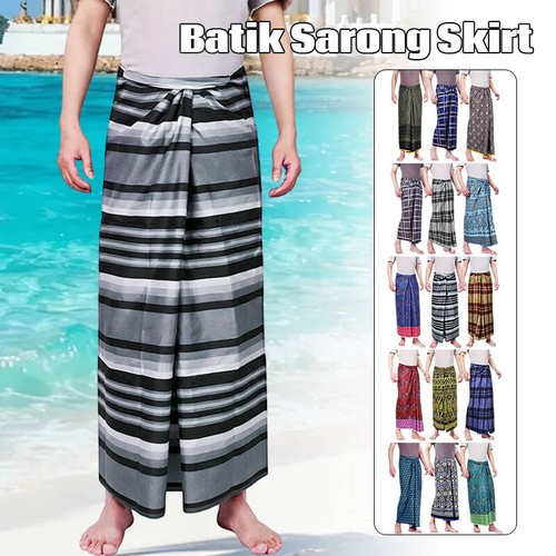 Batik sarong skirt for beach - sarong,